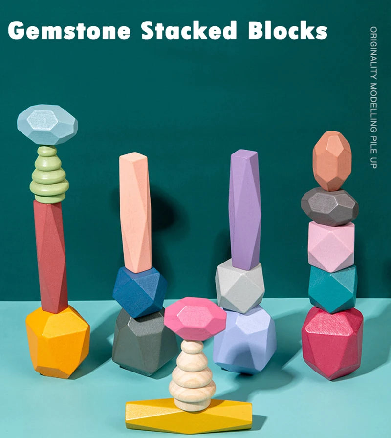 Piececool Sensory Skill-Building Wood Blocks