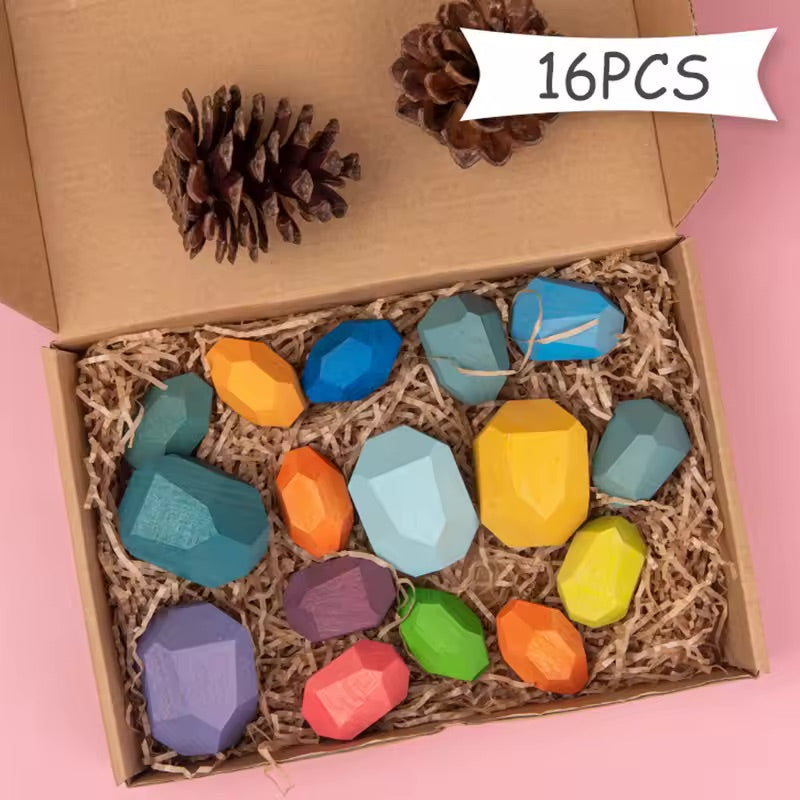 Piececool Sensory Skill-Building Wood Blocks