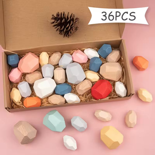 Piececool Sensory Skill-Building Wood Blocks