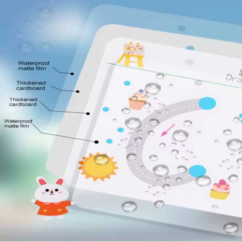 Piececool Reusable Tracing Workbook