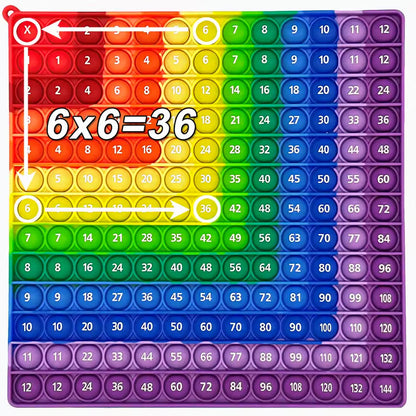 PieceCool Multiplication Table Board