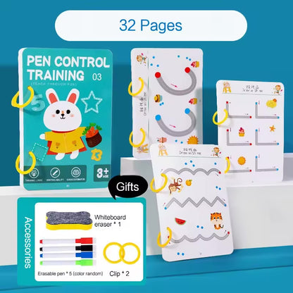 Piececool Reusable Tracing Workbook