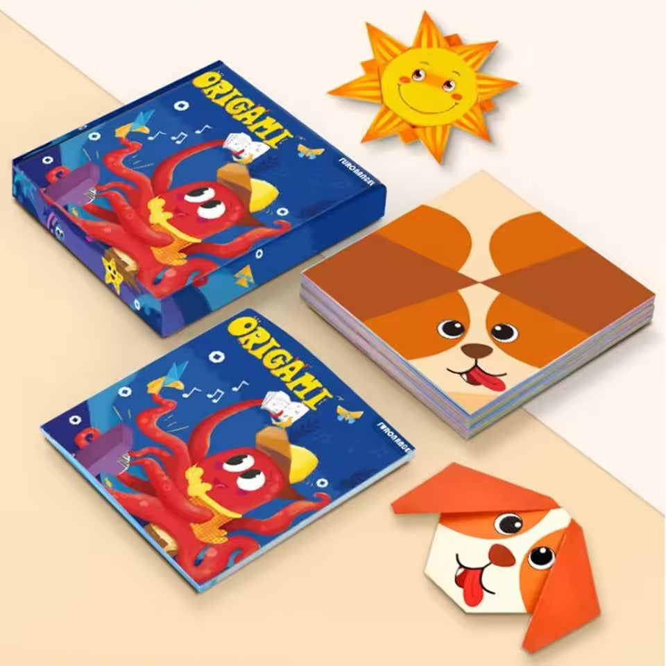 Piececool 108 Cartoon Animal Origami Paper Book