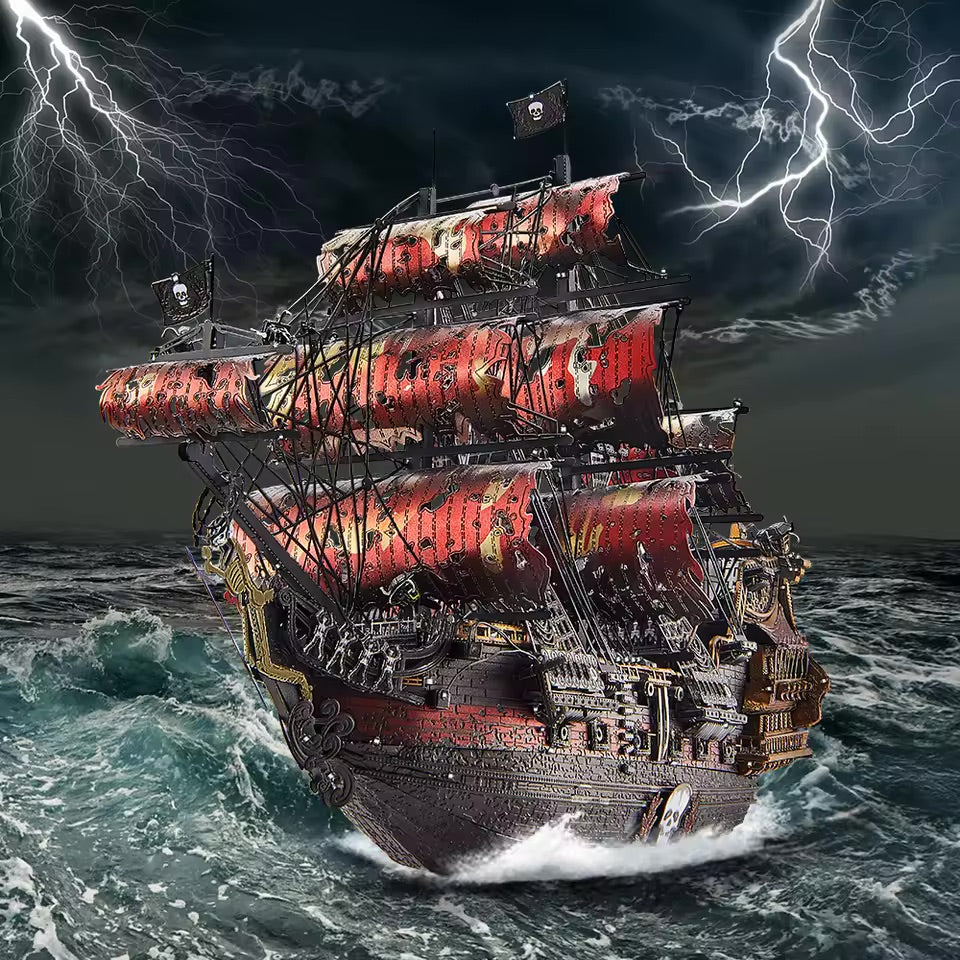 The Queen Anne's Revenge Pirate Ship Metal
