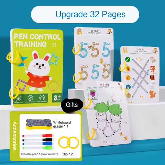 Piececool Reusable Tracing Workbook