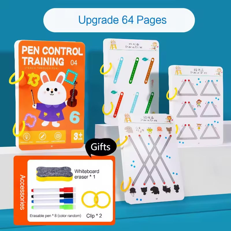 Piececool Reusable Tracing Workbook
