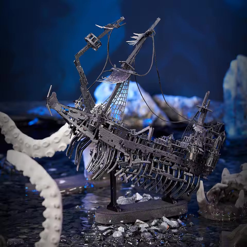 PieceCool 3D Abyssal Ghost Pirate Ship Puzzle
