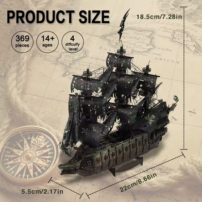 Piececool 3D The Flying Dutchman Ship Puzzle