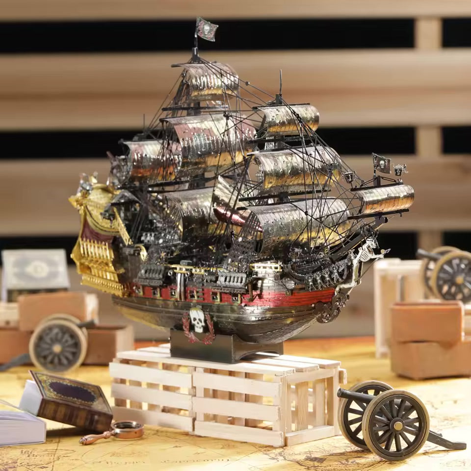 The Queen Anne's Revenge Jigsaw Pirate Ship