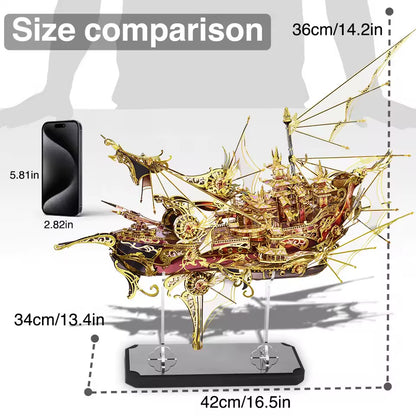 Piececool 3D Nine Heavens Boat Metal Puzzle