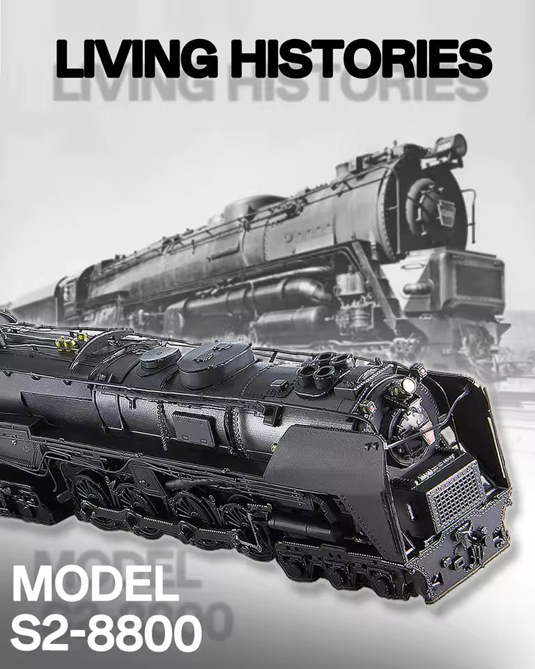 Piececool 3D Metal S-2 Locomotive