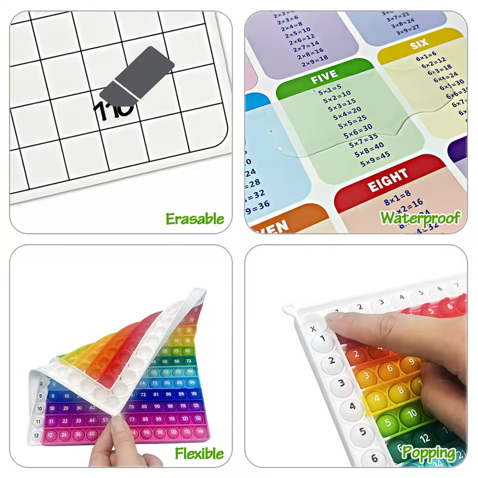 PieceCool Multiplication Table Board