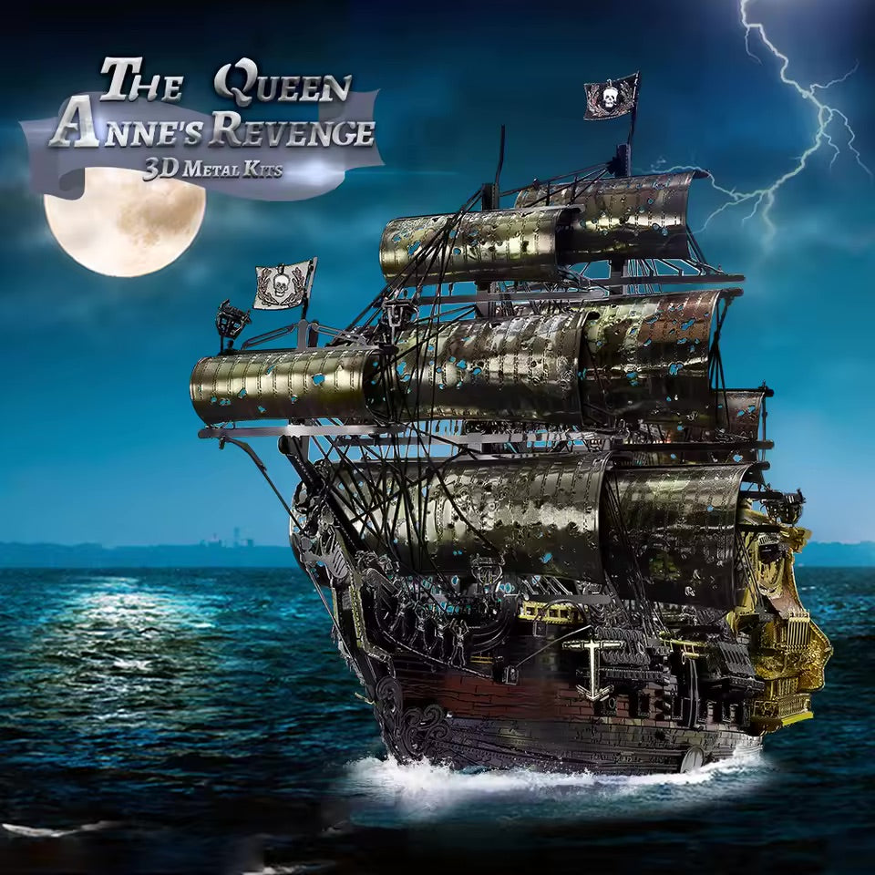 The Queen Anne's Revenge Jigsaw Pirate Ship