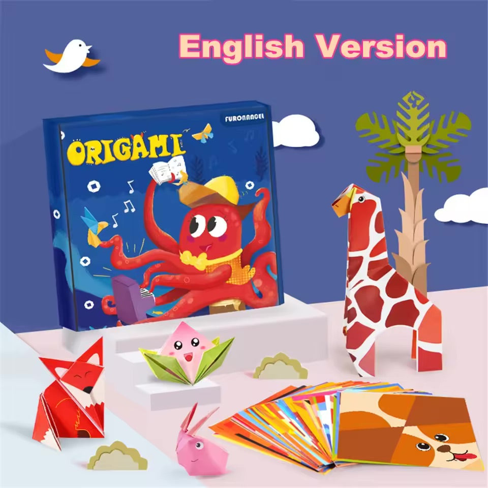 Piececool 108 Cartoon Animal Origami Paper Book