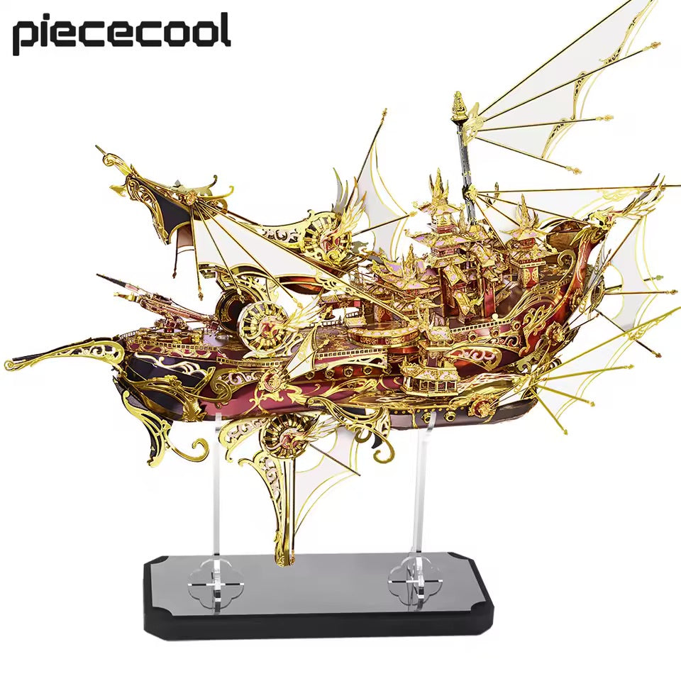 Piececool 3D Nine Heavens Boat Metal Puzzle