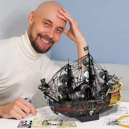 The Queen Anne's Revenge Jigsaw Pirate Ship