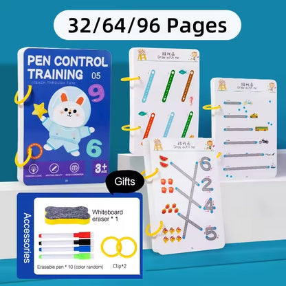 Piececool Reusable Tracing Workbook